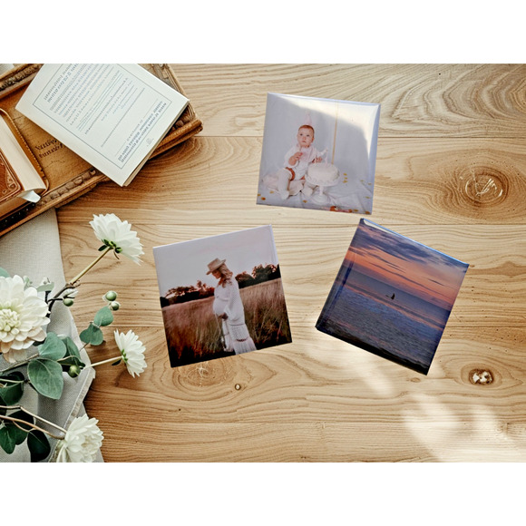 Custom Photo Magnets-2" Square ~Set of 6~Gifts for Friends, Family & Bus… - Picture 3 of 4